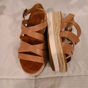 Lucky Brand Platform Wedge Sandals